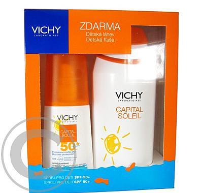 VICHY Capital Soleil Sprej pro děti OF50 125ml   dětská láhev ZDARMA