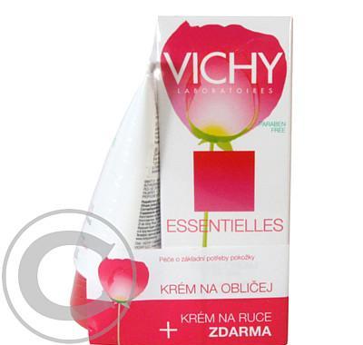 Vichy ESSENTIELLES krém na obličej na suchou pleť 50ml   krém na ruce 50 ml ZDARMA