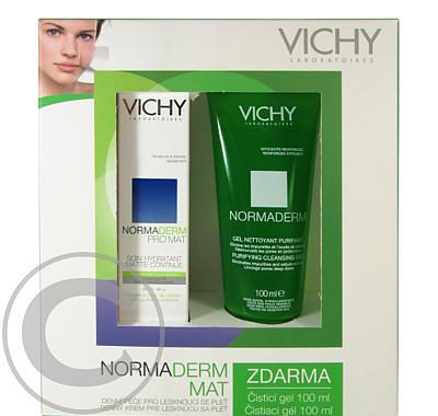 VICHY Normaderm MAT denní péče pro lesknoucí se pleť   gel ZDARMA