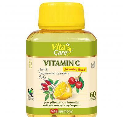 VitaHarmony Vitamin C Chewable Bio-F tbl.60, VitaHarmony, Vitamin, C, Chewable, Bio-F, tbl.60