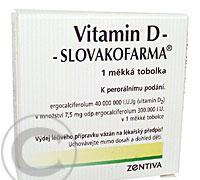 VITAMIN D SLOVAKOFARMA  1X300KU Tobolky, VITAMIN, D, SLOVAKOFARMA, 1X300KU, Tobolky