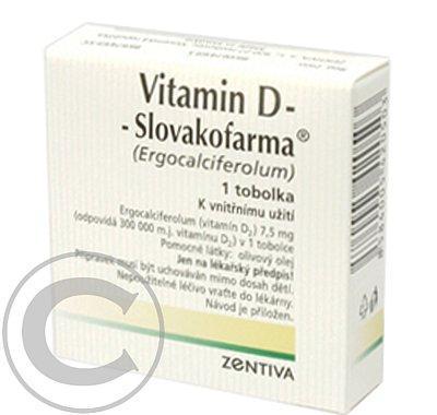 VITAMIN D SLOVAKOFARMA  50X300KU Tobolky