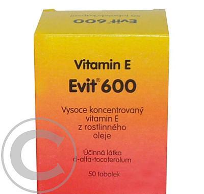 VITAMIN E EVIT 600  50X600UT Tobolky