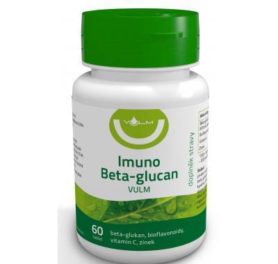 VULM Imuno Beta-glucan 60 tablet  : VÝPRODEJ exp. 2015-08-31