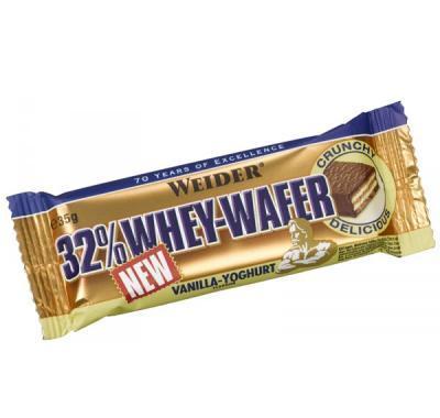 Wafer Whey, proteinová tyčinka, 35 g, Weider - Čokoláda