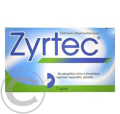 ZYRTEC  7X10MG Potahované tablety